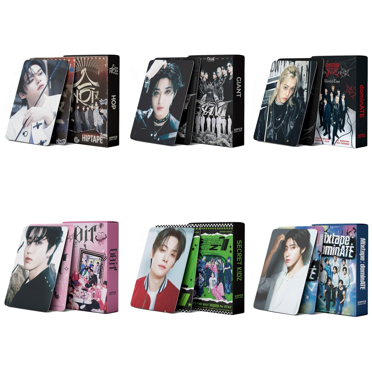 Amazon.com: 6Pack/330Pcs Skz Photocards Set Stray Album Photo